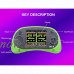 RS-8 Handheld 2.5 Inch TFT Display Game Console for Children Game Player with 8-Bit ANGHE   